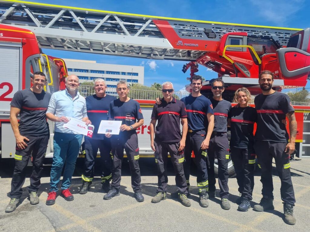 Benidorm se prepara para una gran cita solidaria con más de 900 inscritos en la 6ª Carrera Bombers 5K TransCostaBlanca