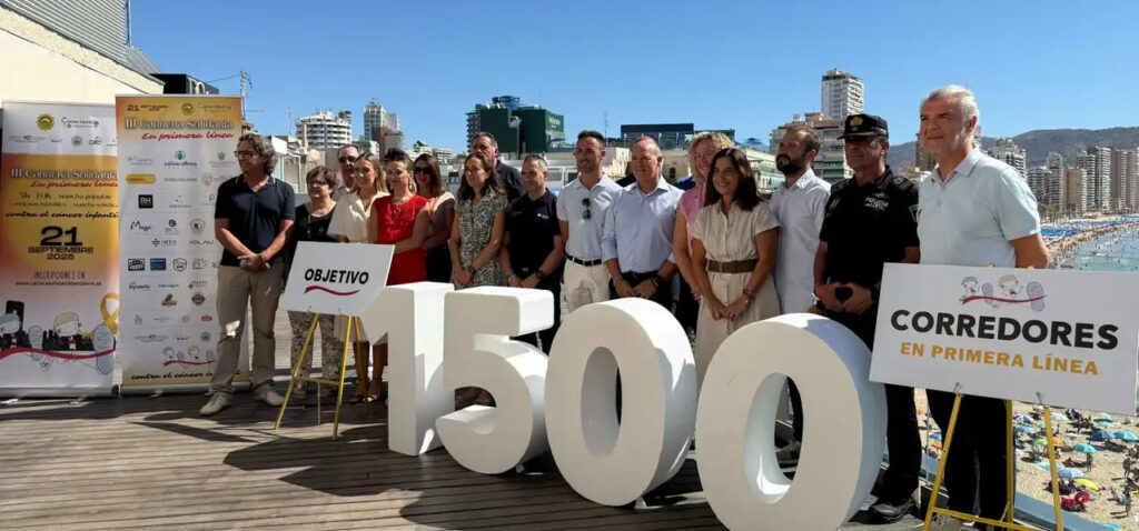 Benidorm se prepara para la tercera edición de la carrera solidaria “En primera línea”, a favor de Aspanion