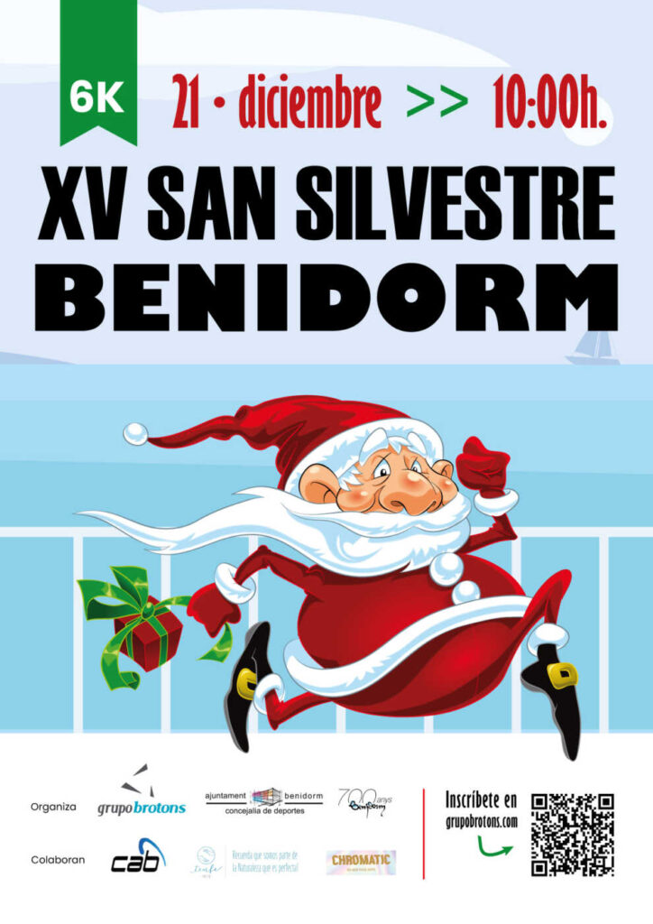 Abiertas las inscripciones para la XV San Silvestre Popular de Benidorm