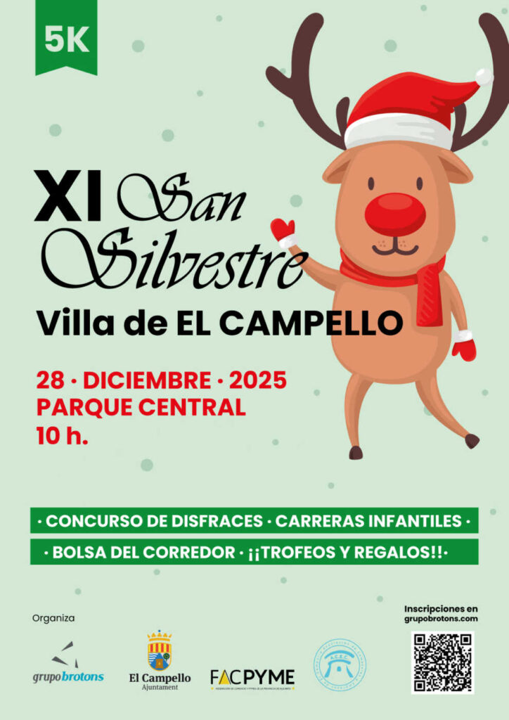 El Campello se prepara para vivir la XI San Silvestre ¡Inscripciones abiertas!