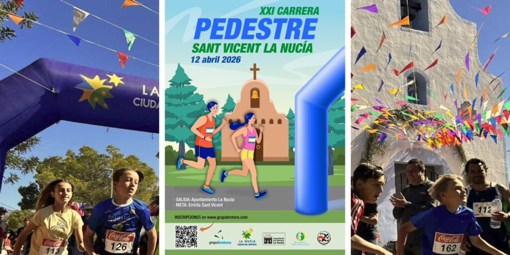 ¡Vuelve la histórica Carrera Pedestre Sant Vicent de La Nucía!