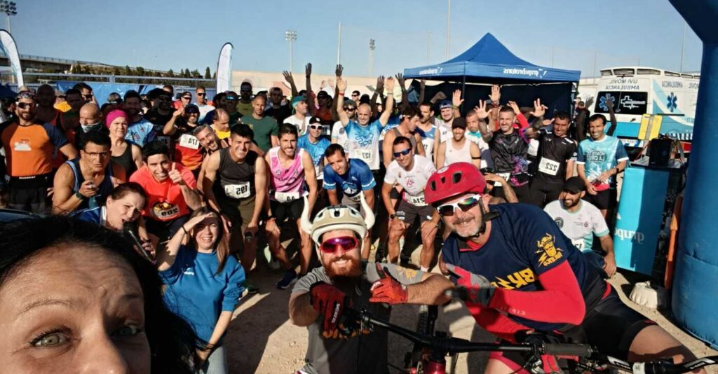 Puntes de Gosálvez supera los 250 atletas en su primera edición y celebra los 130 kg de basura recogida