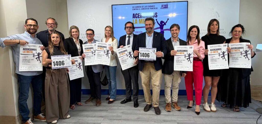 Elche acoge la presentación oficial de la XII Carrera de las Ciudades contra el Cáncer de Páncreas con amplia repercusión en medios